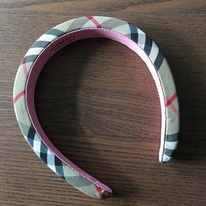 Burberry Girl Plaid Headband
